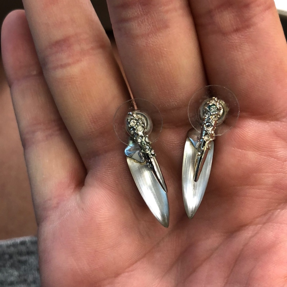 ALEXIS BITTAR two part earrings